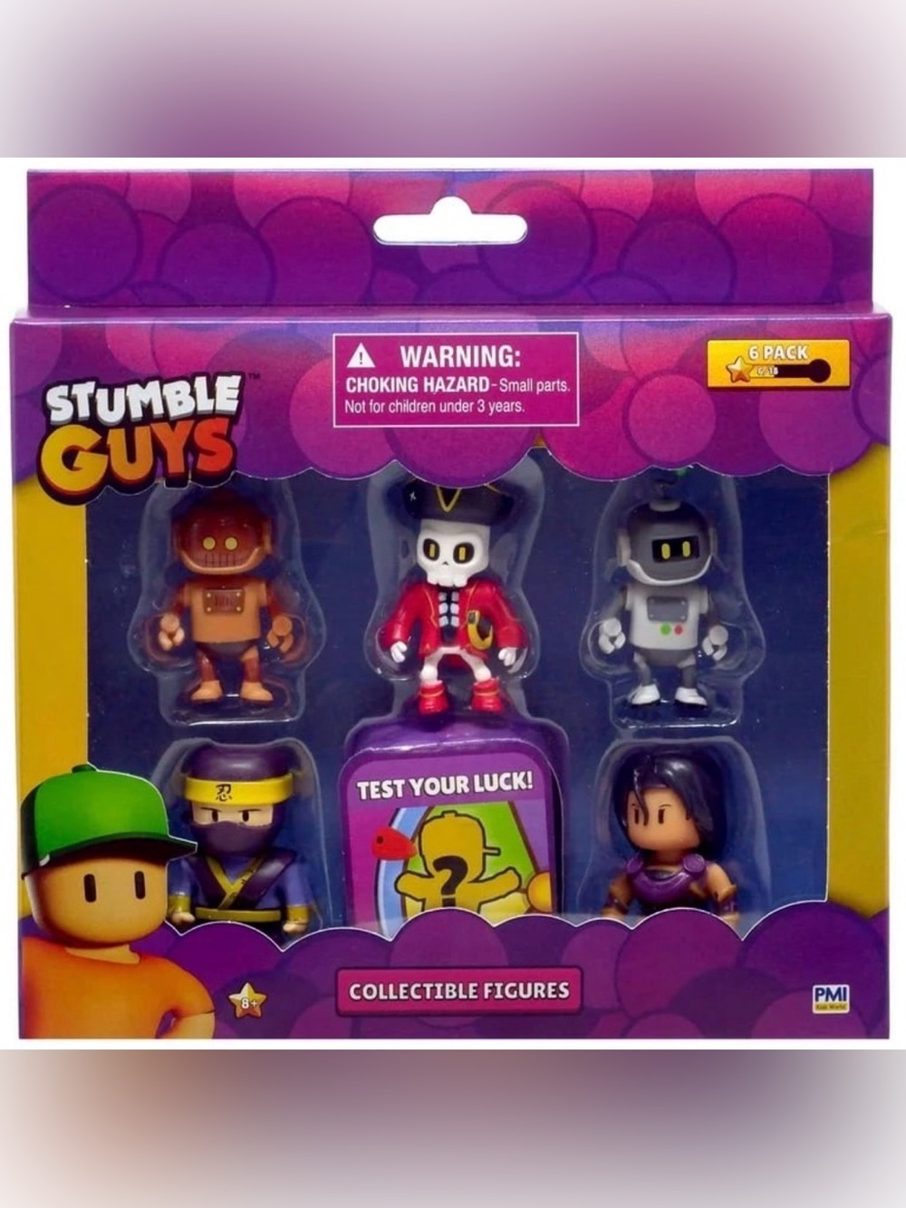 🆕 Stumble Guys Series 2 Mini Collectible Figures With Mystery Figure 6 Pack